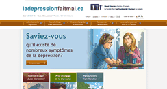 Desktop Screenshot of ladepressionfaitmal.ca